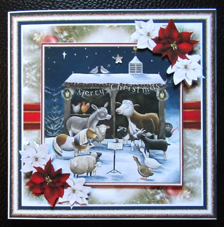 Farmyard Nativity Mini Page Kit by Davina Rundle