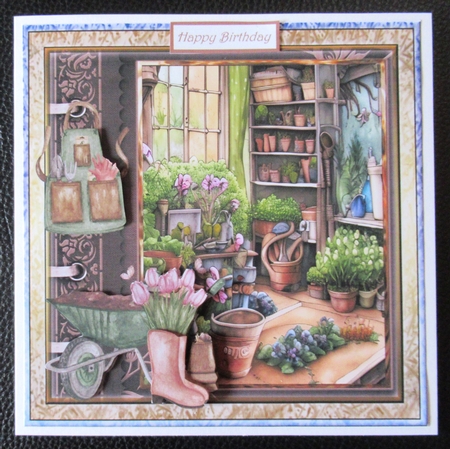 The garden shed 7x7 by Davina Rundle