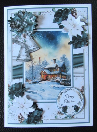 Cozy Winter House Scene Mini Page Kit by Davina Rundle