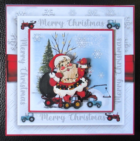 Cute Santa Boys Toys by Davina Rundle