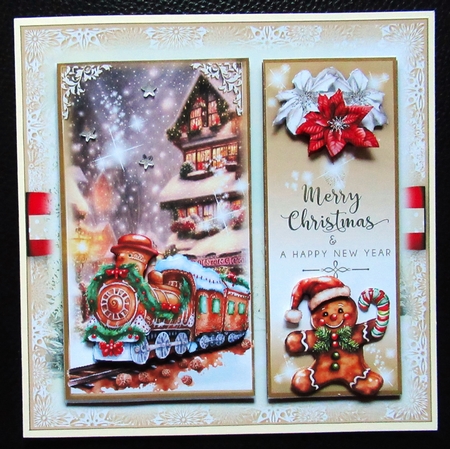 All Aboard The Gingerbread Train by Davina Rundle