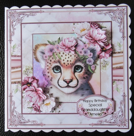 Cute Floral Animals Collection 02 by Davina Rundle