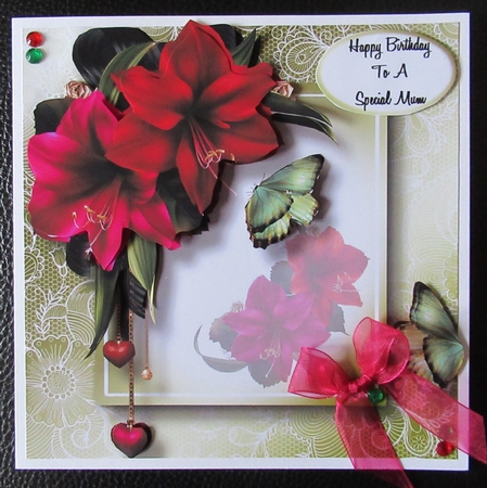 Lovely Lace Back Floral Bumper Kit 3 by Davina Rundle