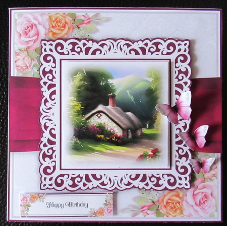 Early Spring Cottage 7x7 inch Bumper Set by Davina Rundle