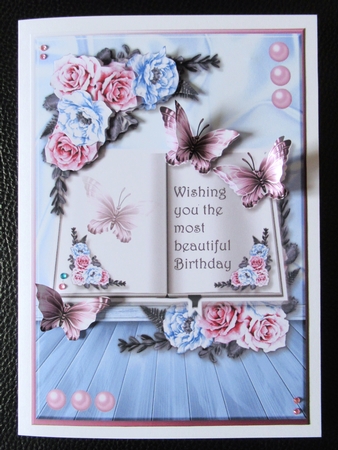 Butterfly Wishes A5 Mini Kit by Davina Rundle