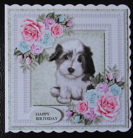 Birfthday Puppy Mini Kit by Davina Rundle