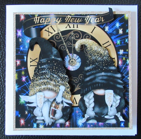 Happy New Year Gnomes - Mini Kit by Davina Rundle