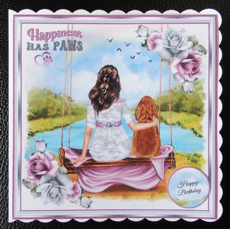 Happiness Has Paws Mini Page Kit by Davina Rundle