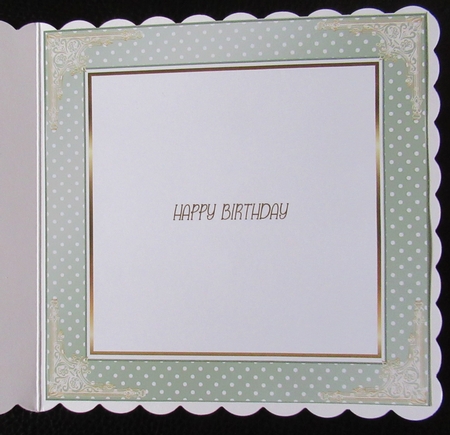 Birthday Soft Green 7x7ins Insert 2 to match cup1189223_719 by Davina Rundle