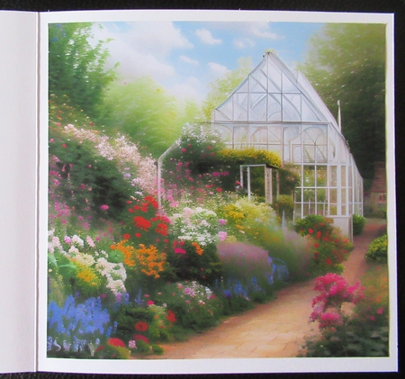 Greenhouse 7x7 inch No. 9-16 by Davina Rundle