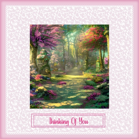Enchanted Forest 7x7 inch No.9-16 by Davina Rundle