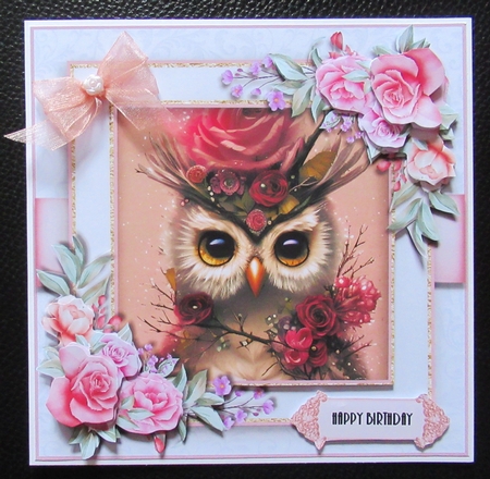 Owl Greetings by Davina Rundle