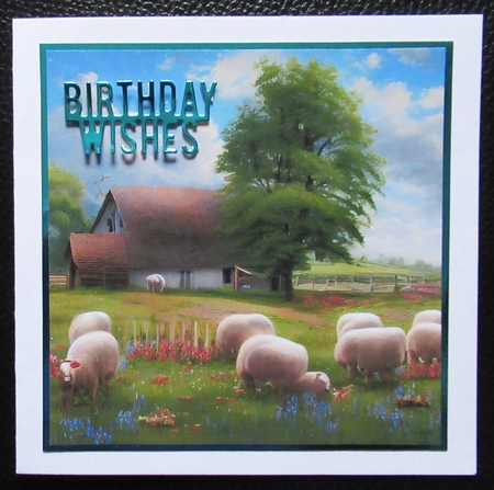 The Farmhouse 7x7 inch No.1-8 by Davina Rundle