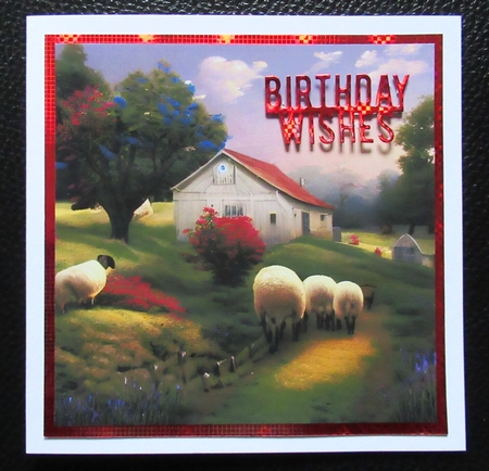 The Farmhouse 7x7 inch No.9-16 by Davina Rundle