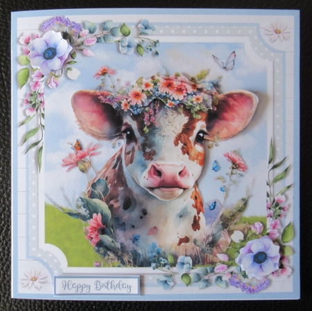 LITTLE BROWN COW by Davina Rundle