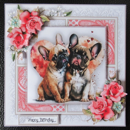 French Bulldog Love by Davina Rundle