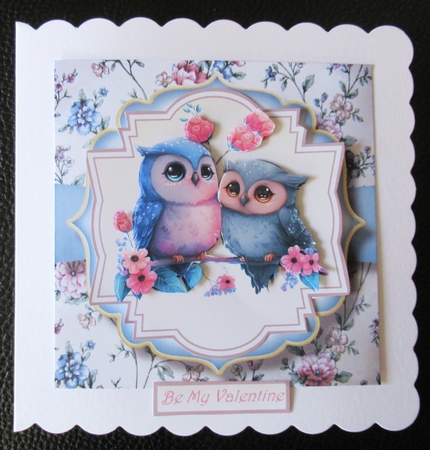 Blank Shabby Chic 8x8 Card Topper & Matching Tags 4 by Davina Rundle