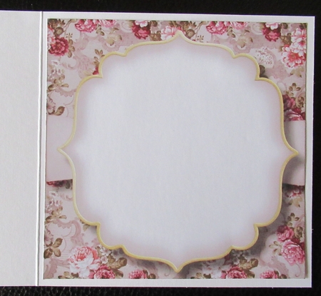Blank Shabby Chic 8x8 Card Topper & Matching Tags 12 by Davina Rundle