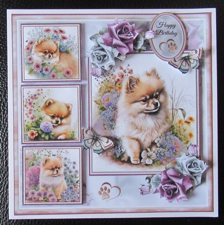 Cute Puppy Collage Collection 4 by Davina Rundle