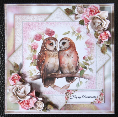Watercolour Owls Mini Page Kit by Davina Rundle