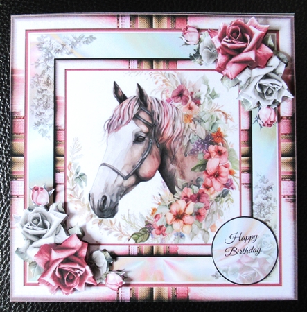Boho Horse 03 Mini Page Kit by Davina Rundle