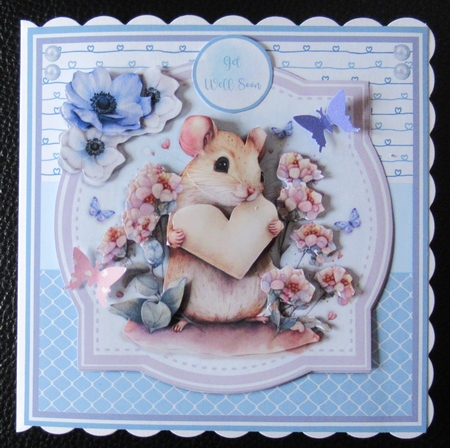 PRETTY MICE 2 - Valentines, Birthday, Mothers Day by Davina Rundle