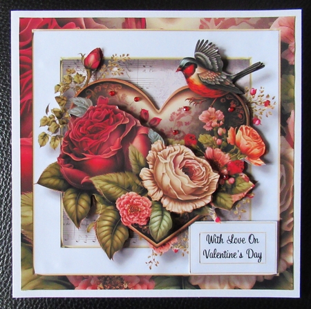Gorgeous Vintage Heart 5 by Davina Rundle