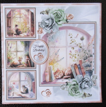 The Window Cat Mini Page Kit by Davina Rundle