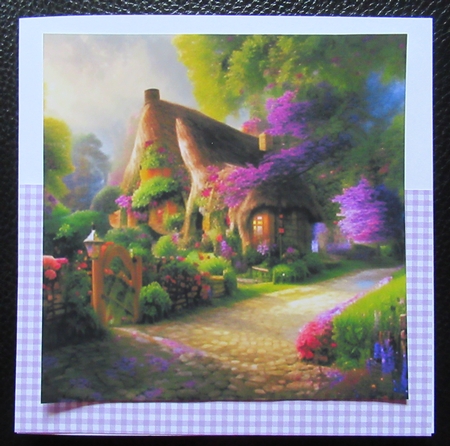 Summer Cottage Backgrounds #1 by Davina Rundle