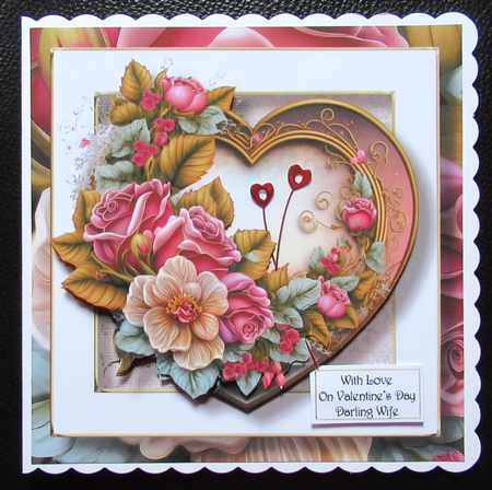 Gorgeous Vintage Heart Bumper Kit 1 by Davina Rundle