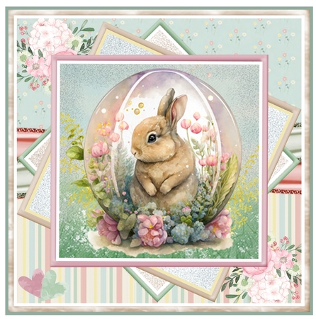 Hoppy Easter Mini Page Kit by Davina Rundle