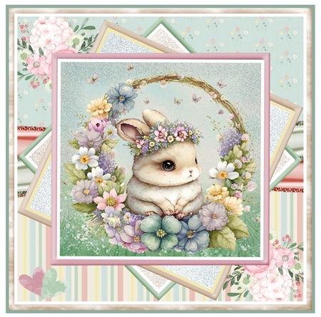 Hoppy Easter 02 Mini Page Kit by Davina Rundle