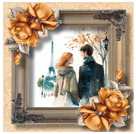 Paris In The Autumn by Davina Rundle