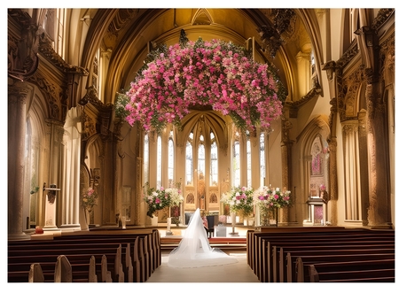 Inside the church by Davina Rundle