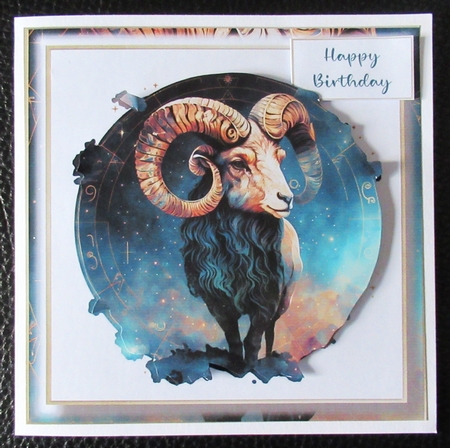 Gorgeous Zodiac - Aries (with & without name) by Davina Rundle