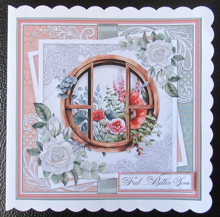 Floral Window  by Davina Rundle