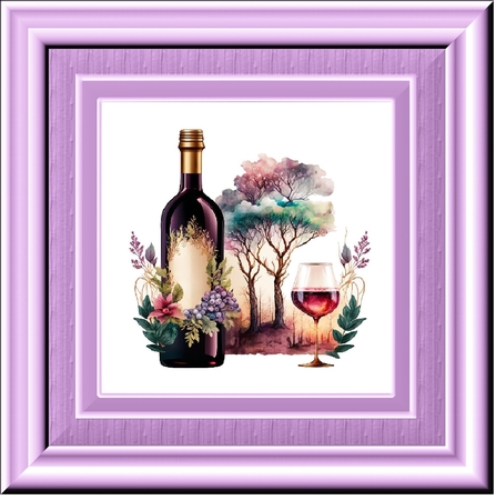 Lavender Fields-Frames 6 by Davina Rundle