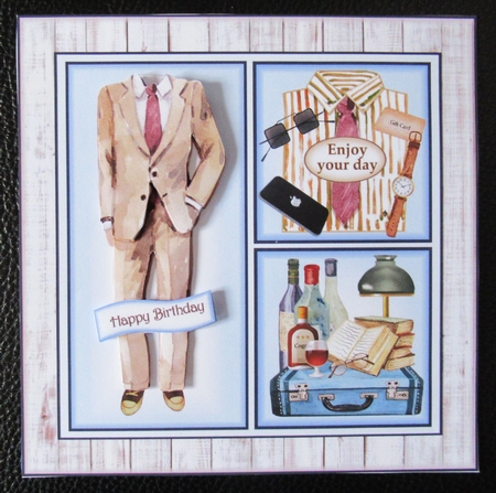 All Suited Male Card by Davina Rundle