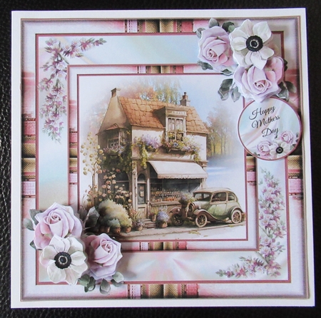 Vintage Flower Shop Mini Page Kit by Davina Rundle