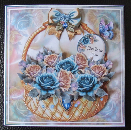 The Rose Basket Mini Page Kit by Davina Rundle