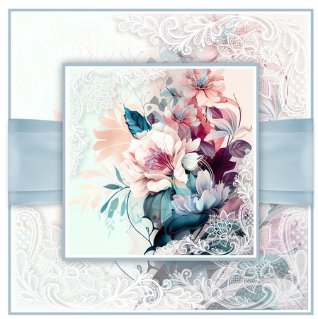 Peony Bouquet Bumper Set No.3 by Davina Rundle