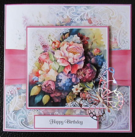 Dark Peony Bouquet Bumper Set No.2 by Davina Rundle