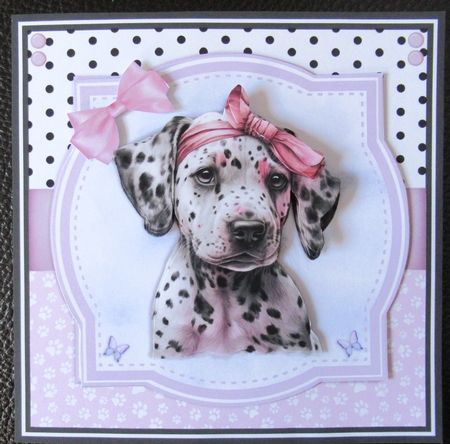 PINK PUPPIES set 1 by Davina Rundle