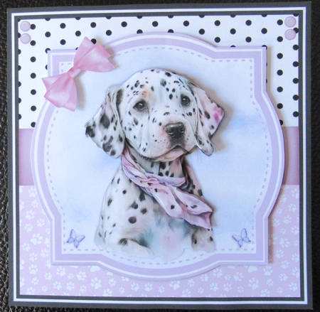 PINK PUPPIES set 2 by Davina Rundle