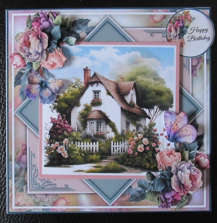 The Summer Cottage 02 Mini Page Kit by Davina Rundle