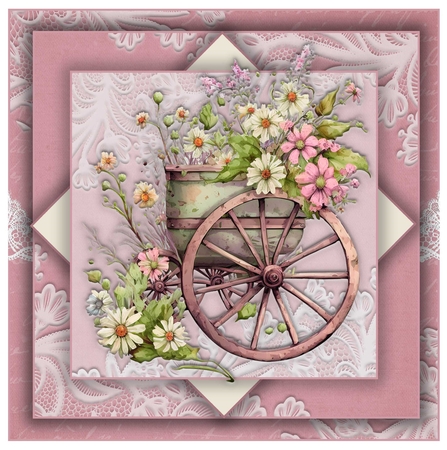 Vintage Wheel Mini Kit #3 by Davina Rundle