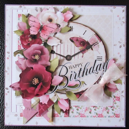 8x8 Time to celebrate anniversary or birthday mini kit. by Davina Rundle