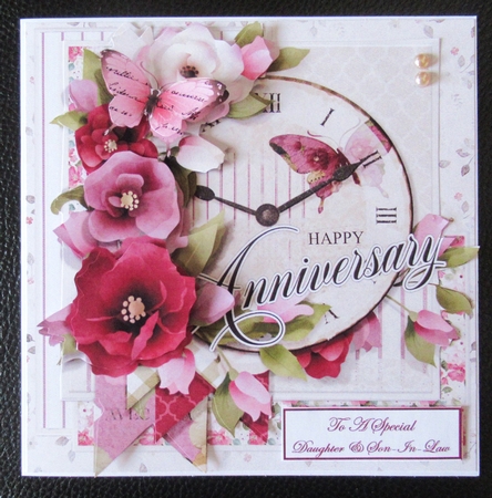 8x8 Time to celebrate anniversary or birthday mini kit. by Davina Rundle