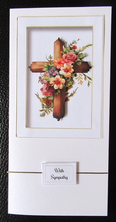 Easter Floral Cross 7 by Davina Rundle