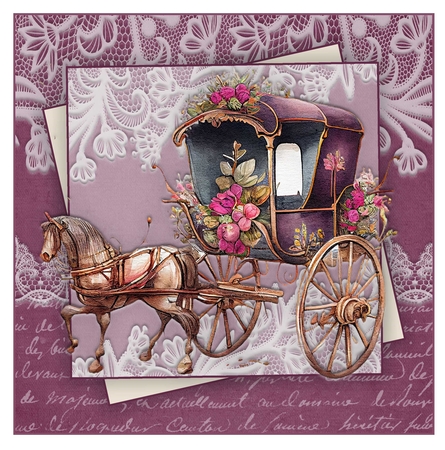Floral Carriage Bumper Kit #1 by Davina Rundle